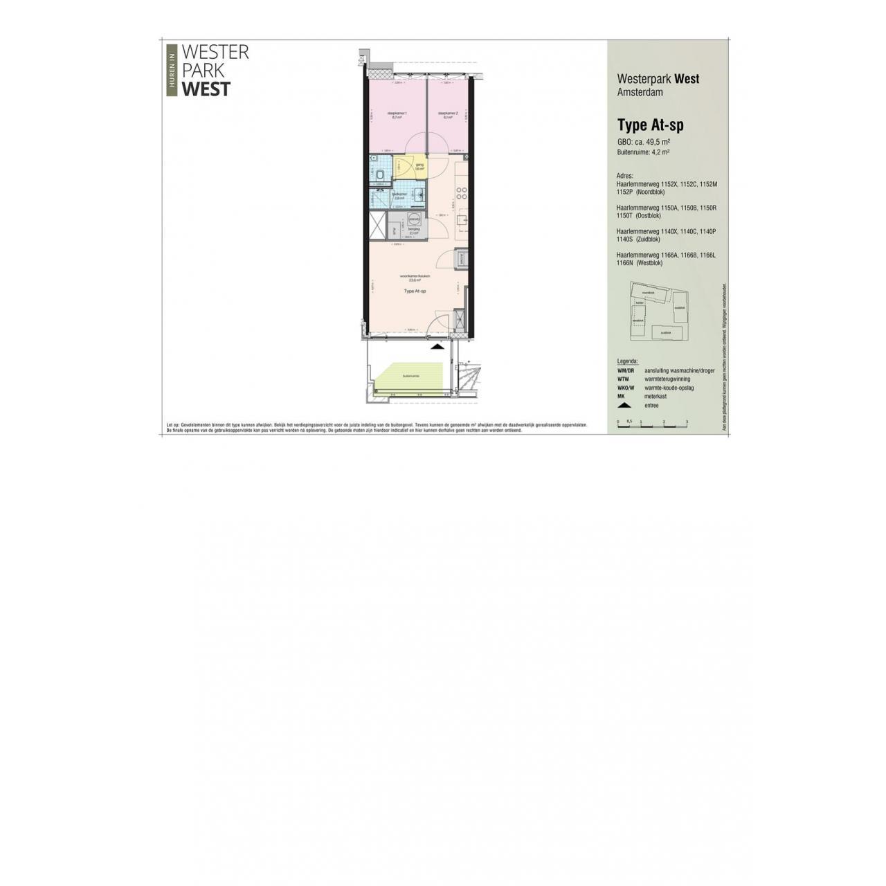 New 2-bedroom apartment in Sloterdijk - Image 15
