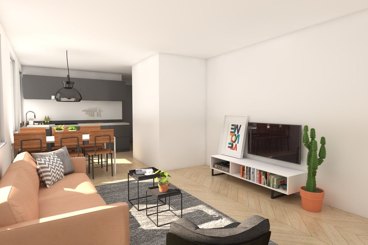 Modern apartment with roof terrace in city center - Image 2