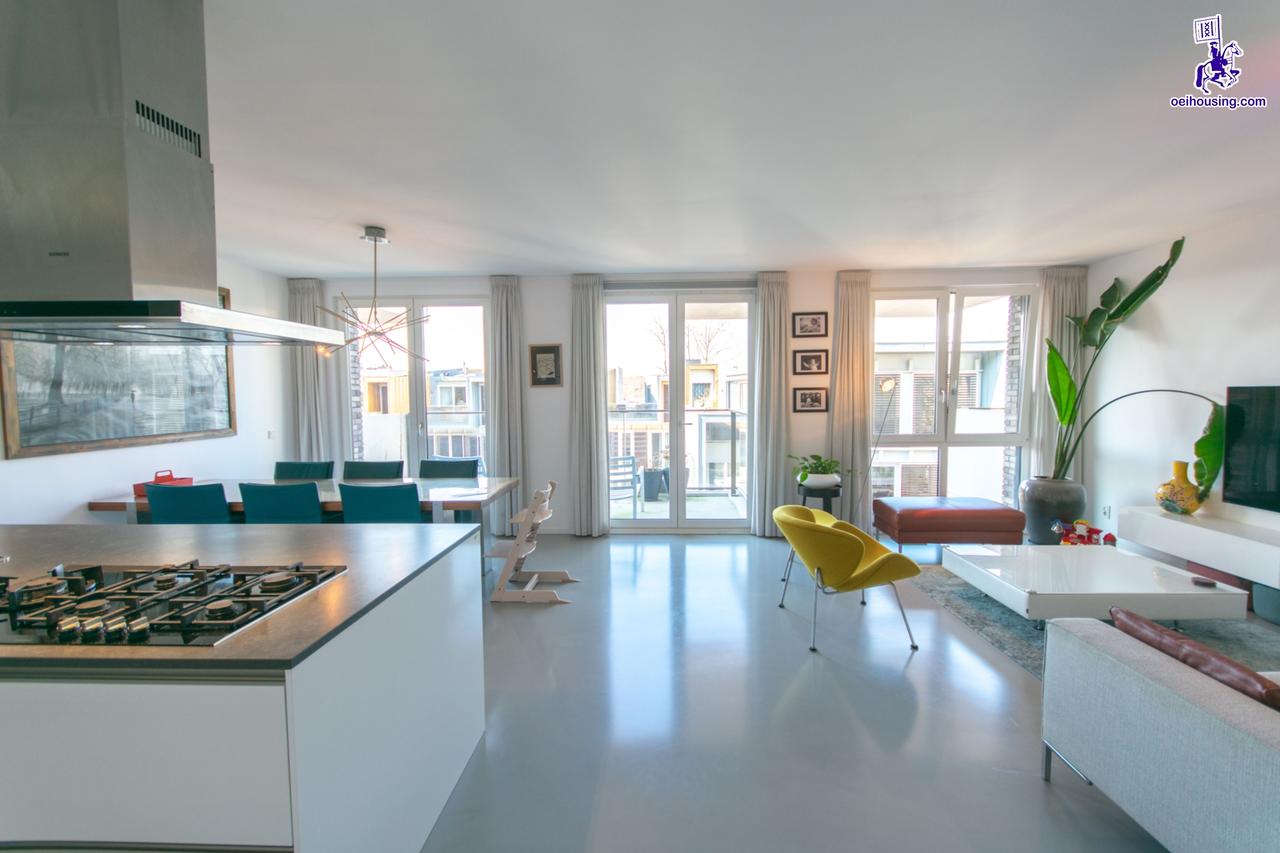 Gemeubileerd 3-kamerappartement met balkon - Afbeelding 1