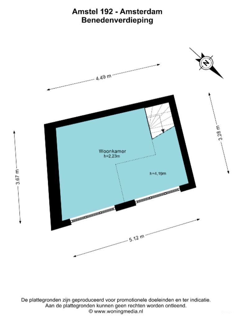 Amstel-appartement met groot terras - Afbeelding 35