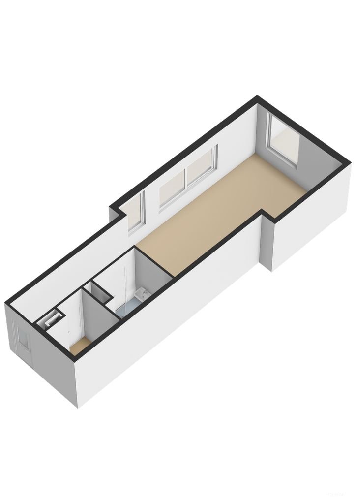 Energiezuinige studio in hartje Lisse - Afbeelding 3