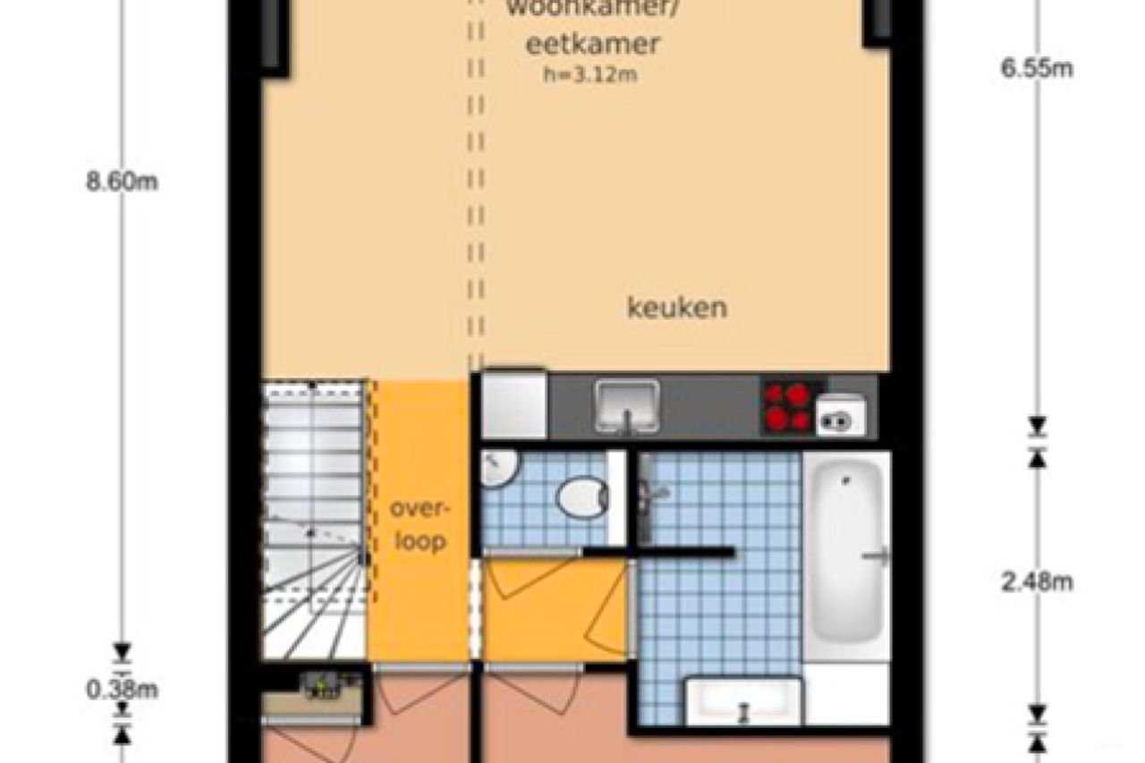 Loft met dakterras in Amsterdam Oud-West - Afbeelding 17