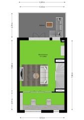 Stadswoning met dakterras en parkeerplek - Afbeelding 51