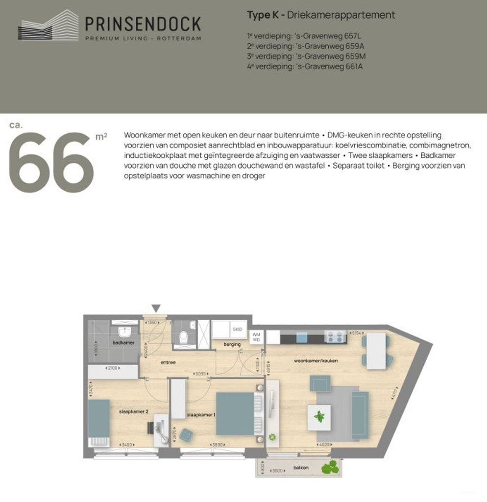 Modern appartement met eigen gym - Afbeelding 5