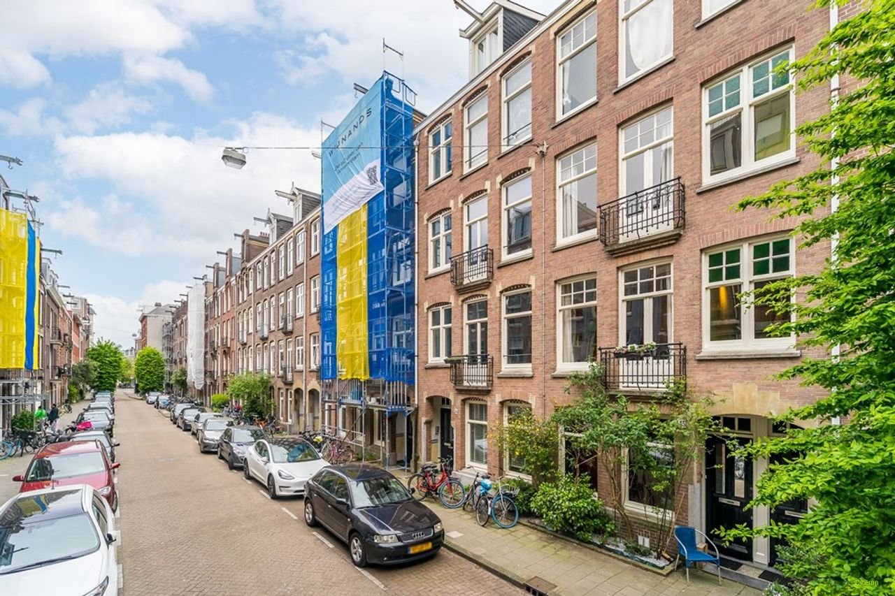 Zonnig appartement (87m²) in De Pijp - Afbeelding 3