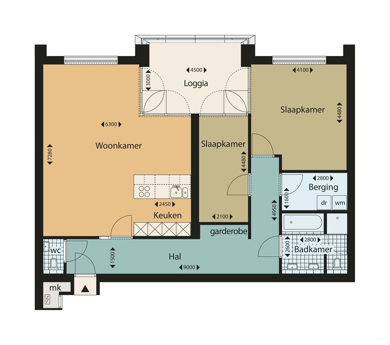 Royaal appartement in New Orleans (103 m²) - Afbeelding 17