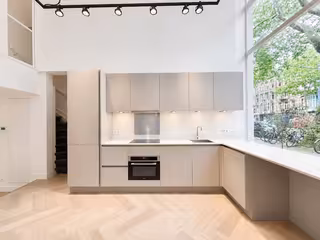 90m² appartement met tuin in De Pijp