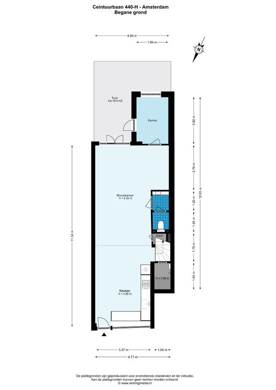 90m² apartment with garden in De Pijp - Image 19
