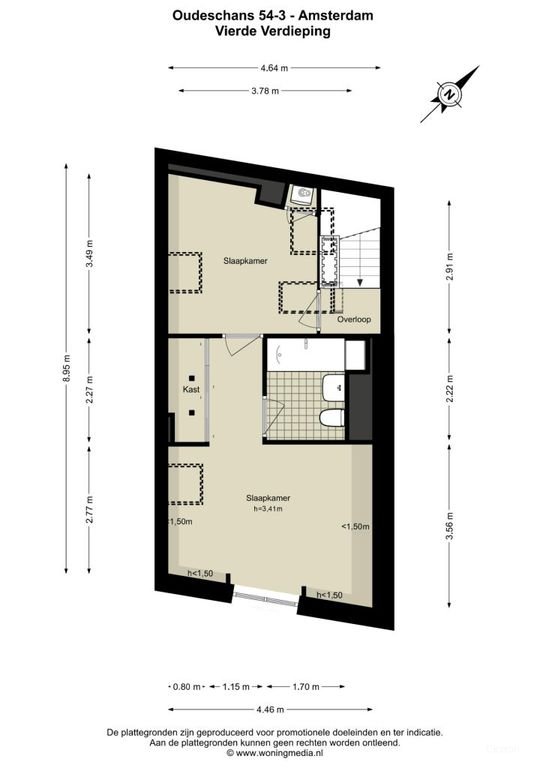 Gerenoveerd grachtenpand met energielabel A (78 m²) - Afbeelding 32
