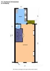 Riant bovenhuis in de P.C. Hooftstraat - Afbeelding 22