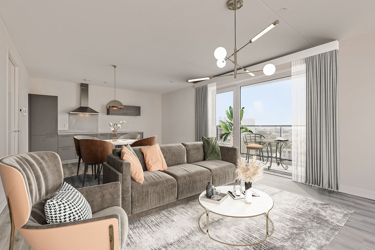 Modern three-room apartment with terrace in Laakhaven - Image 2