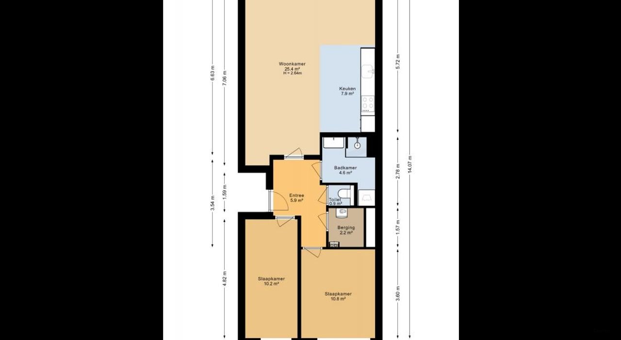 Energiezuinig 3-kamer appartement A+++ - Afbeelding 8