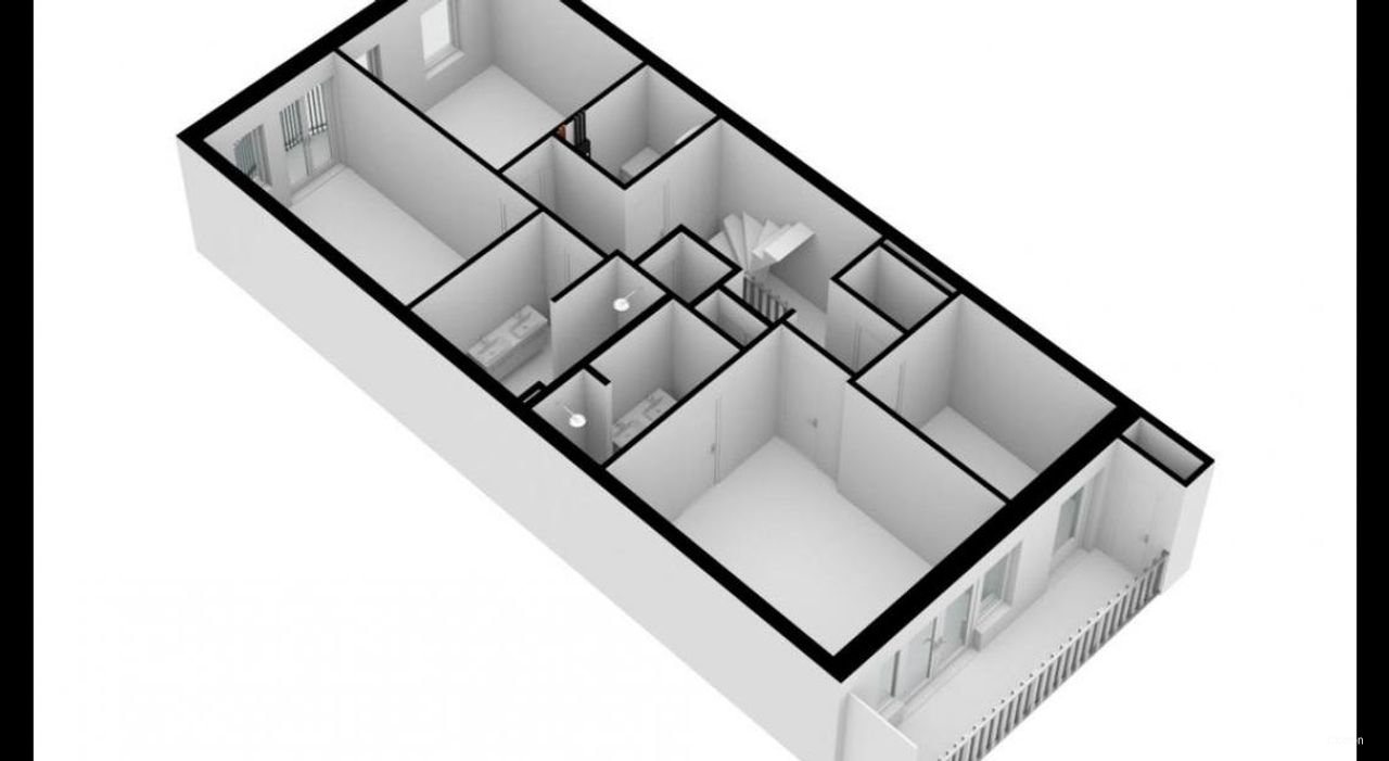 144m² dubbel bovenhuis aan de Nassaukade - Afbeelding 39