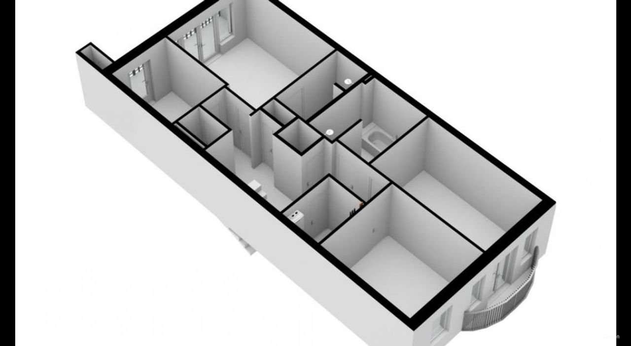 144m² dubbel bovenhuis aan de Nassaukade - Afbeelding 40