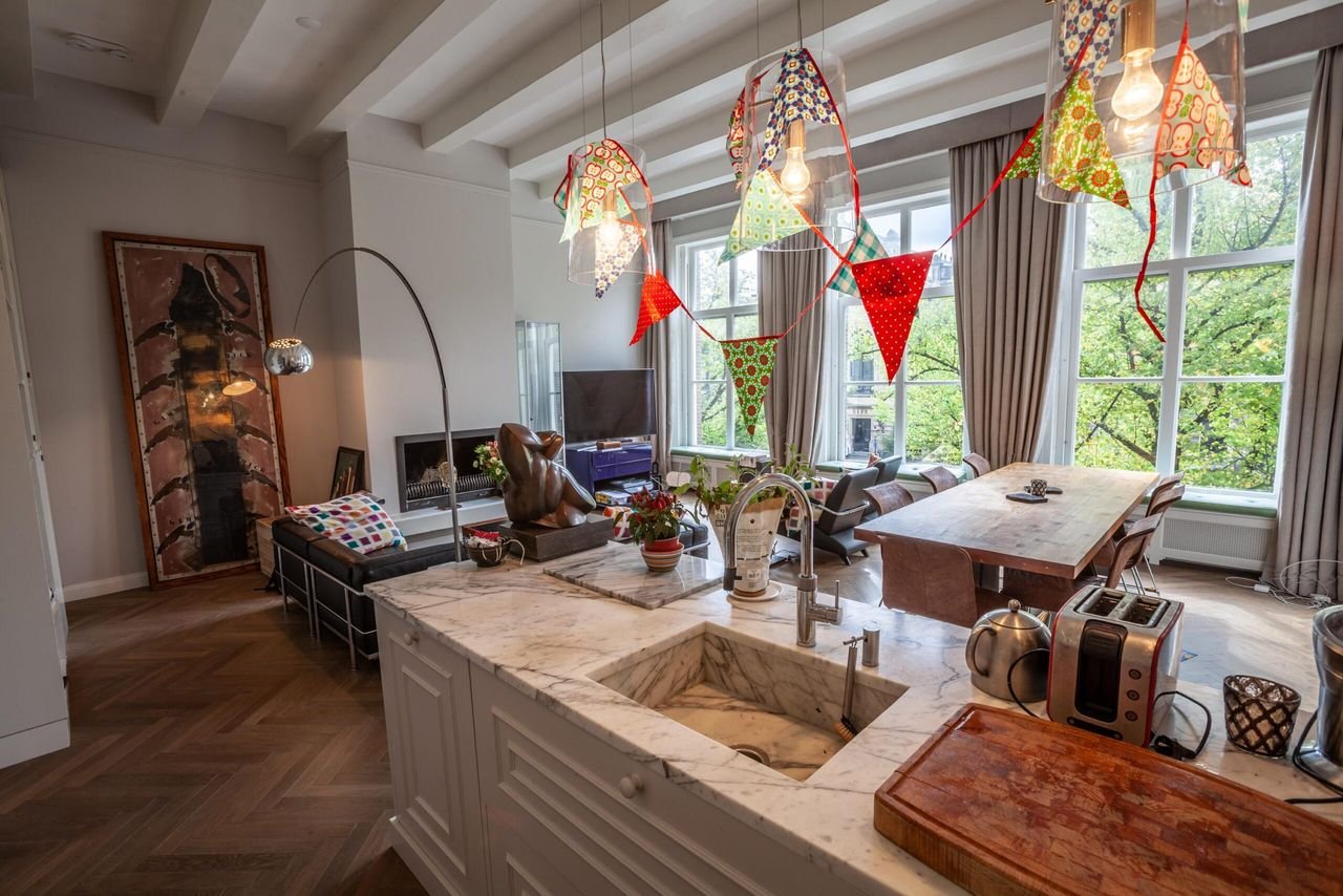 Licht grachtenappartement met lift - Afbeelding 6