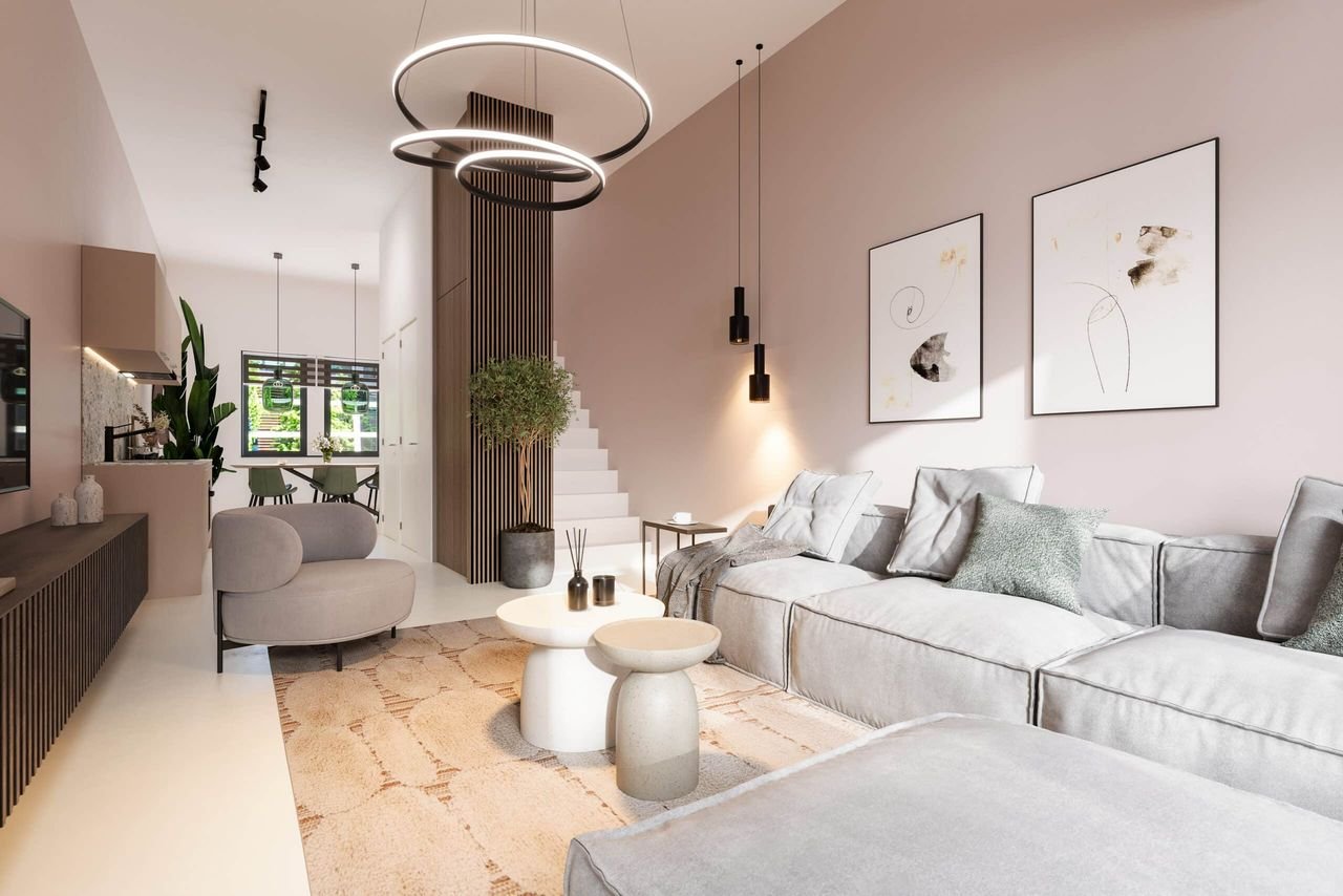 Modern short-stay appartement met tuin - Afbeelding 1