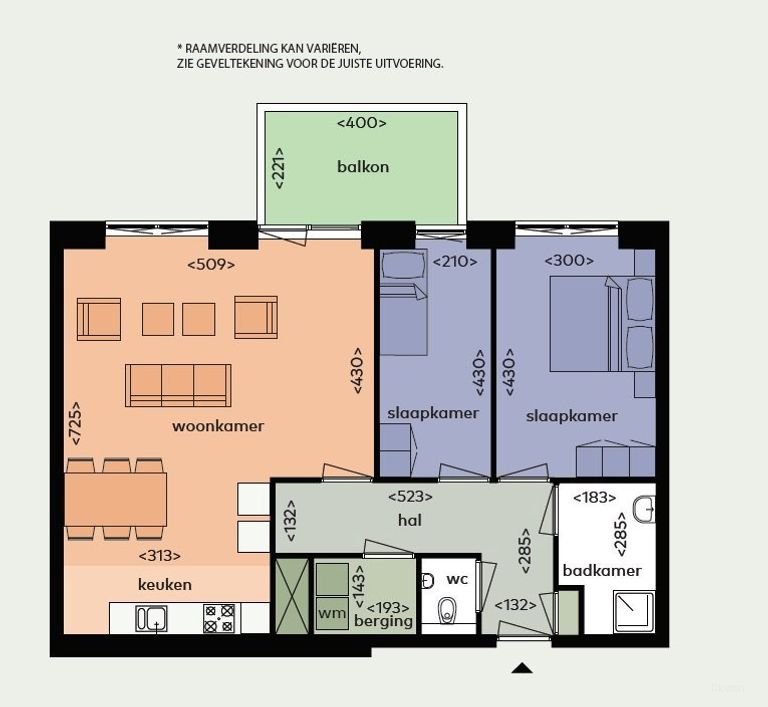 Modern 3-kamerappartement met energielabel A+ - Afbeelding 20
