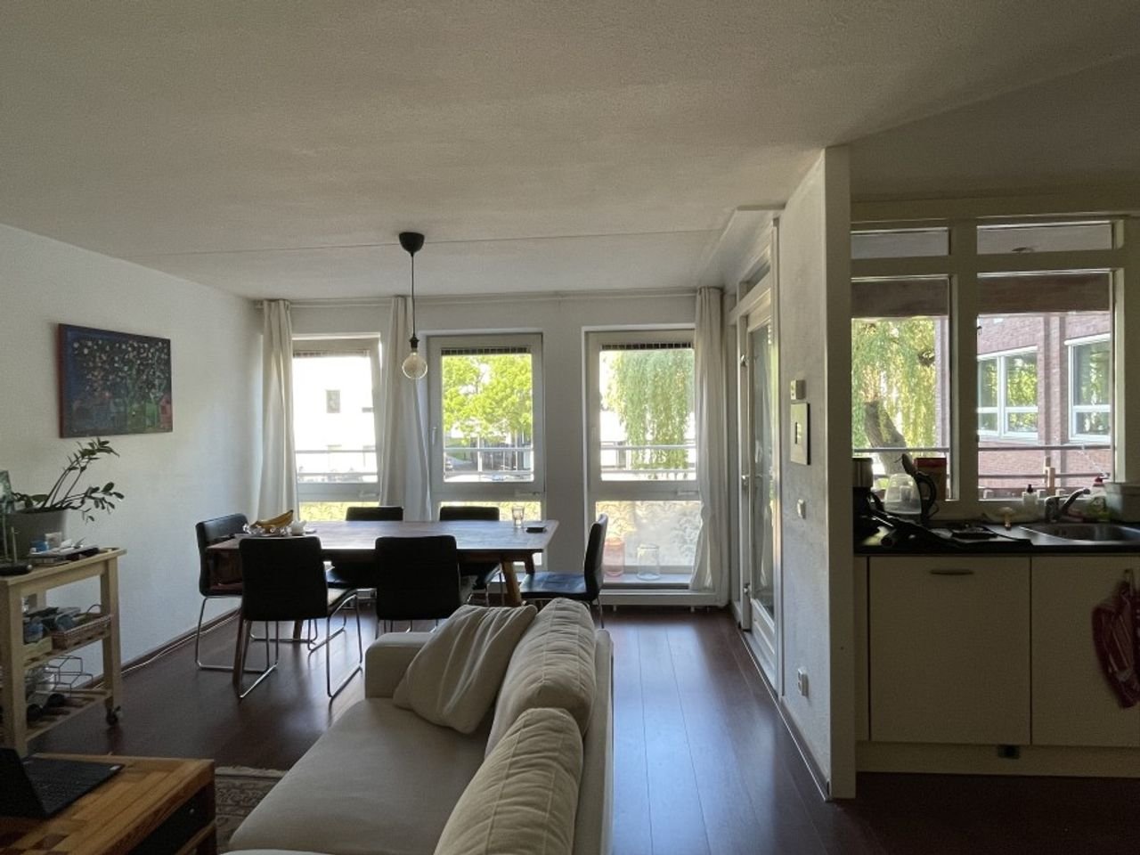 Licht 3-kamer appartement met eigen parking - Afbeelding 3