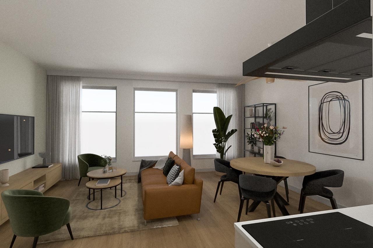 Gemeubileerd 2-kamerappartement in Zwolle - Afbeelding 2