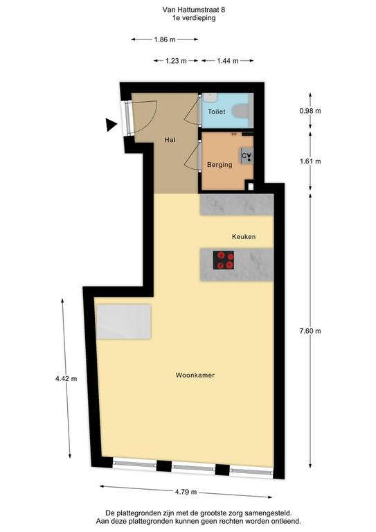 Gemeubileerd 2-kamerappartement in Zwolle - Afbeelding 5
