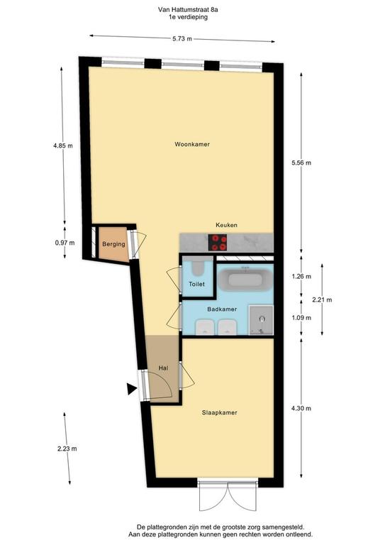 Gemeubileerd 2-kamerappartement in Zwolle - Afbeelding 7