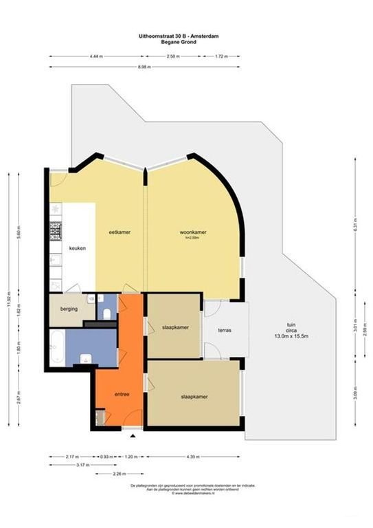 Modern wonen met tuin in de Rivierenbuurt - Afbeelding 30