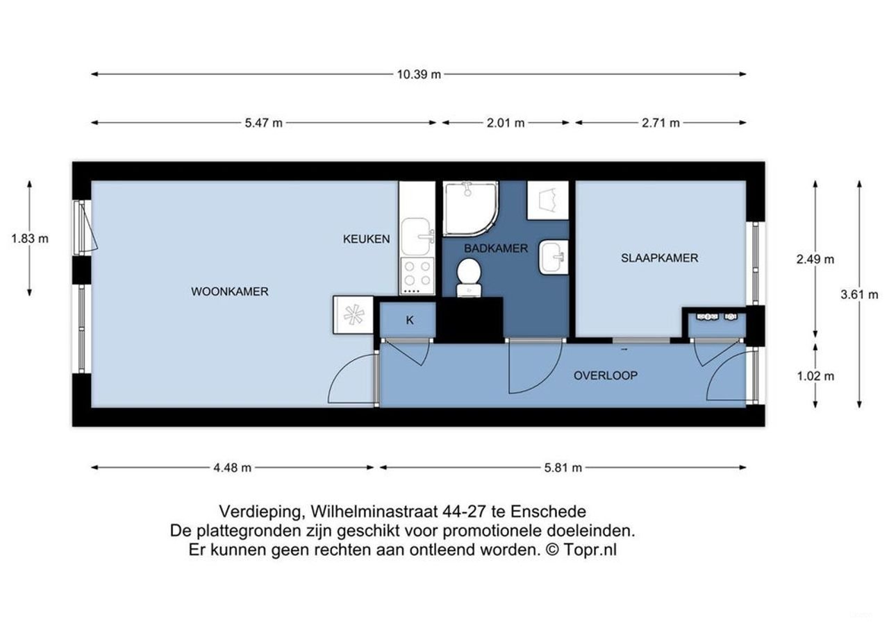 Furnished apartment in the center of Enschede - Image 15