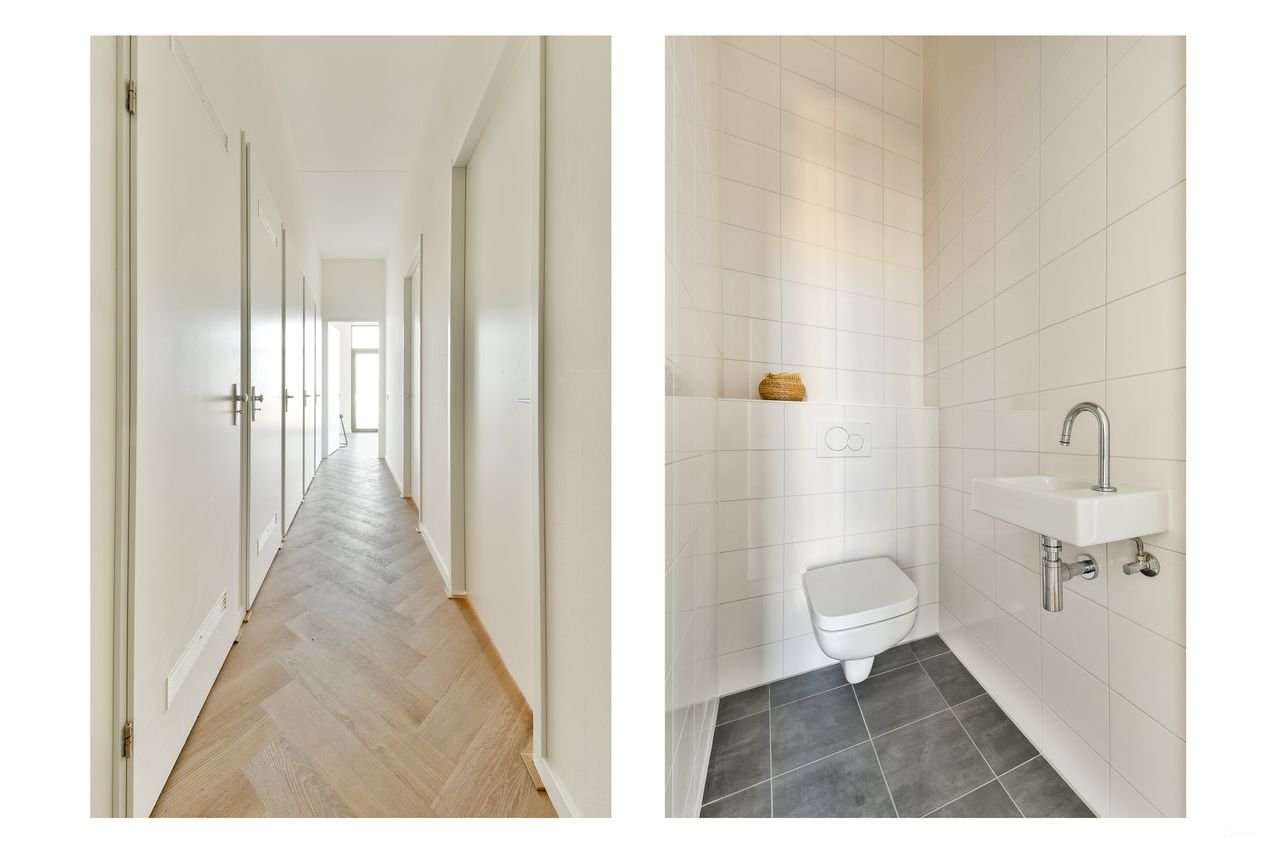 Licht penthouse met uitzicht in Westerpark - Afbeelding 14