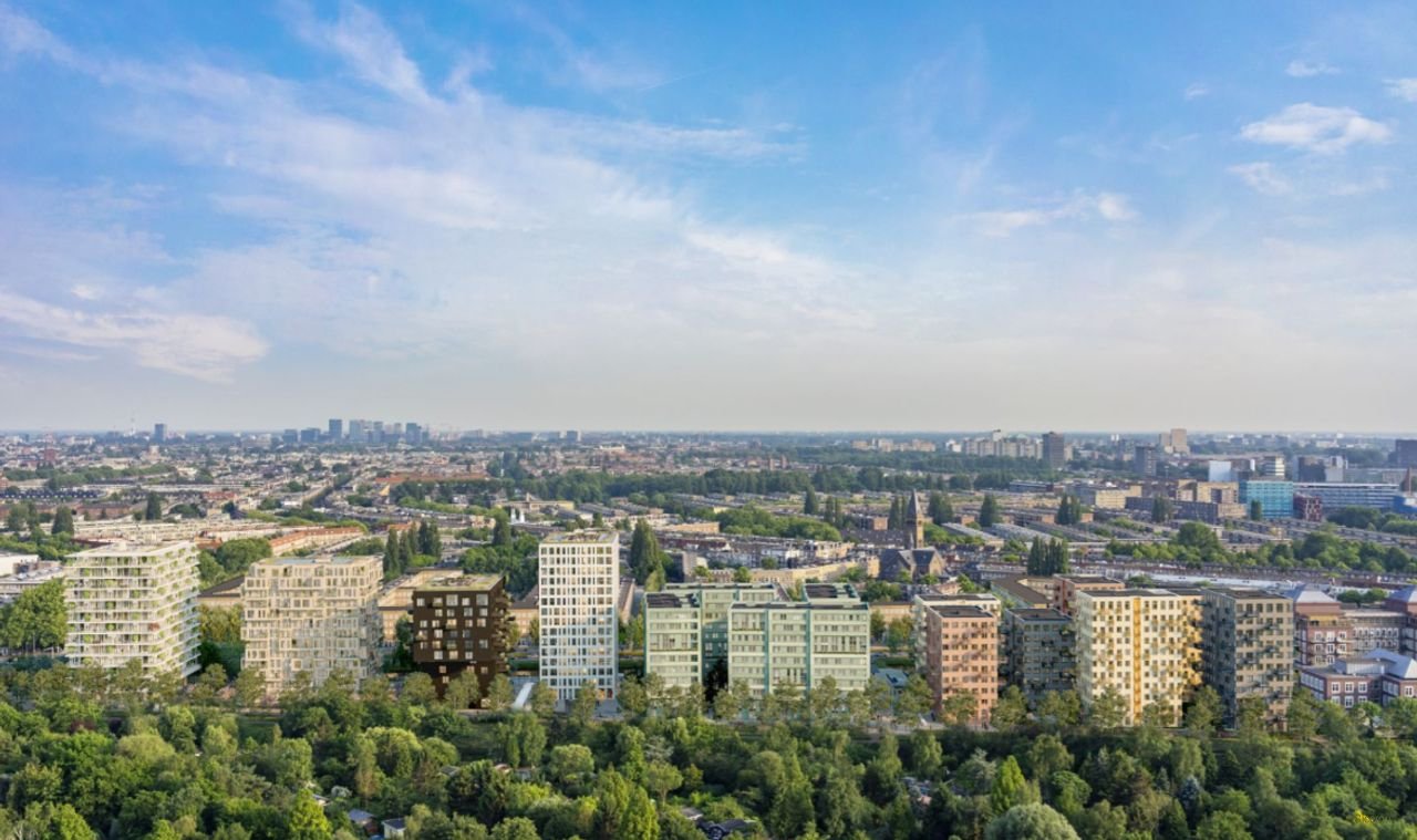 Licht penthouse met uitzicht in Westerpark - Afbeelding 20