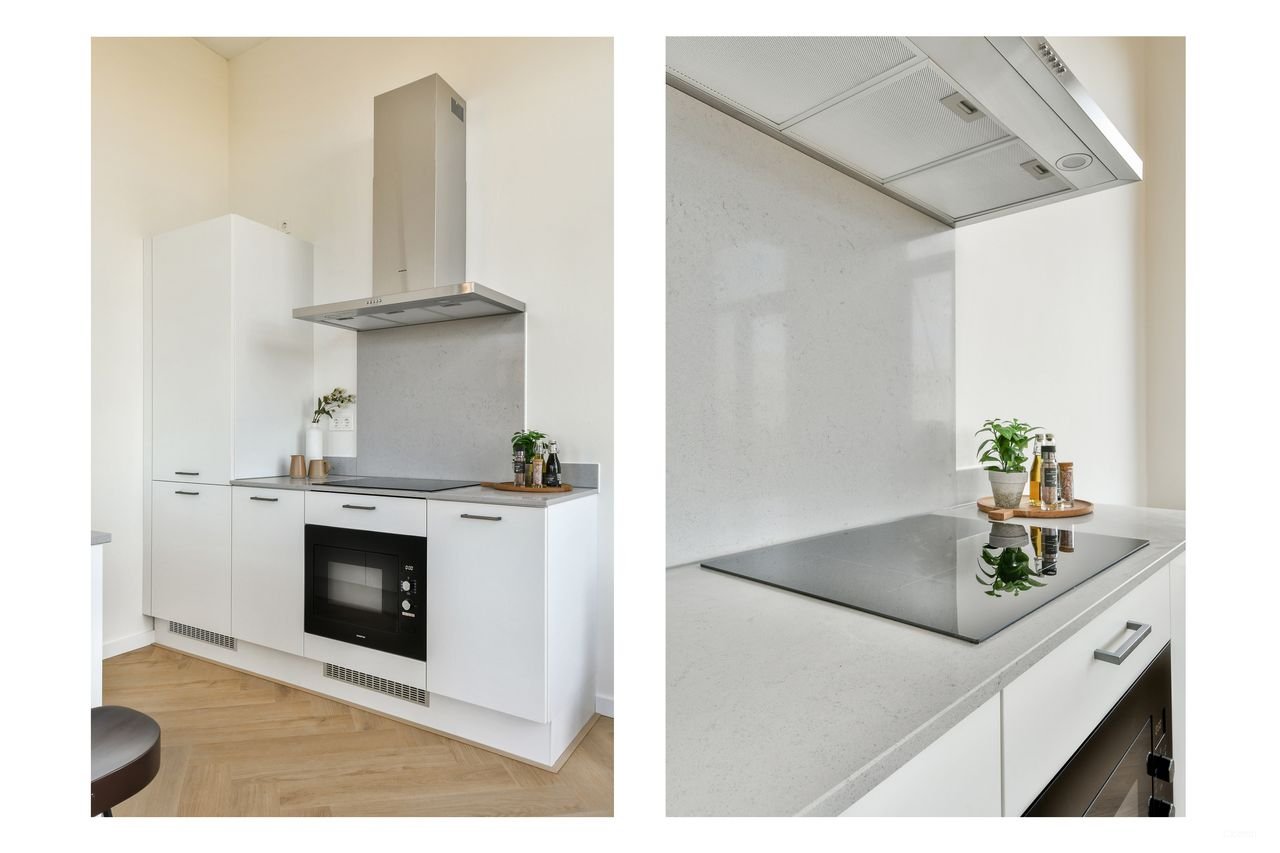Licht penthouse met uitzicht in Westerpark - Afbeelding 8