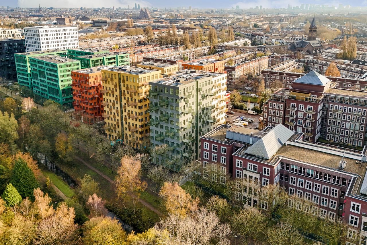 Licht penthouse met uitzicht in Westerpark - Afbeelding 1