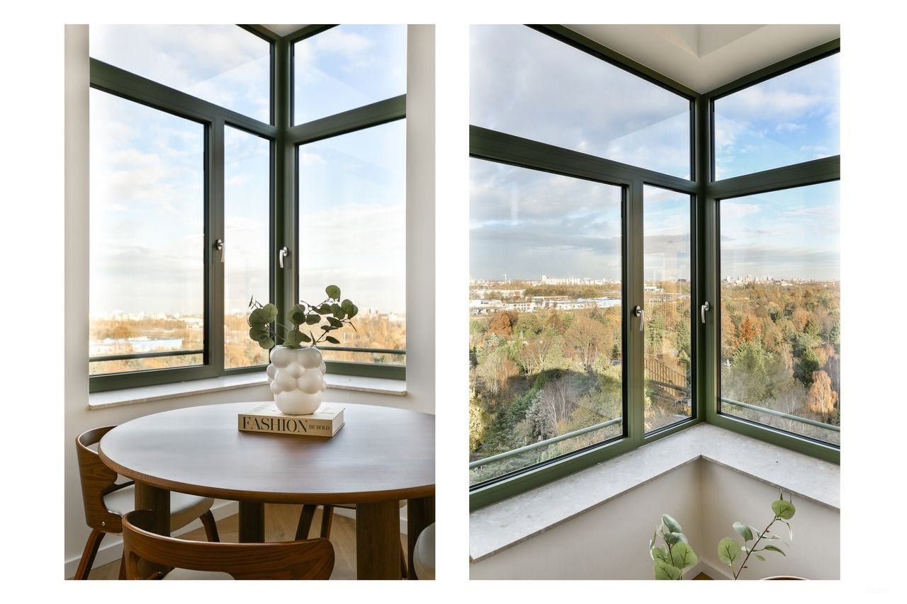 Licht penthouse met uitzicht in Westerpark - Afbeelding 9