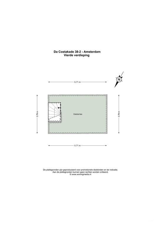 Drie slaapkamers en dakterras in Oud-West - Afbeelding 36