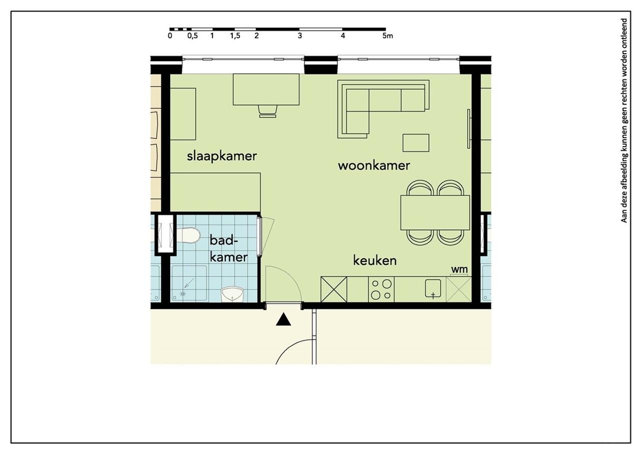Studio met parkeerplaats en dakterras - Afbeelding 10