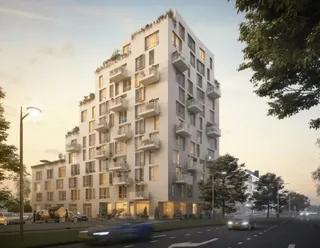 Energy-efficient studio in De Porseleinen Toren
