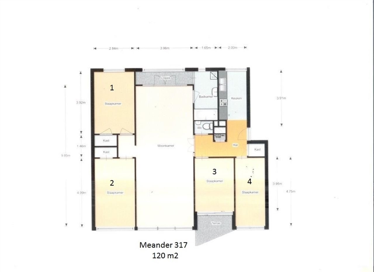 Gemeubileerd 4-slaapkamer appartement in Amstelveen - Afbeelding 17