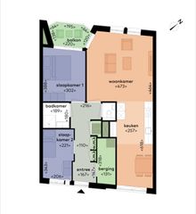 Licht appartement (78 m²) in Elzenhagen - Afbeelding 11