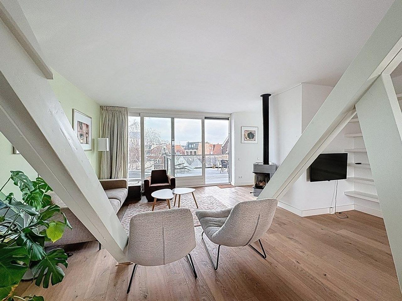 Gemeubileerd penthouse met dakterras in Haarlem - Afbeelding 4
