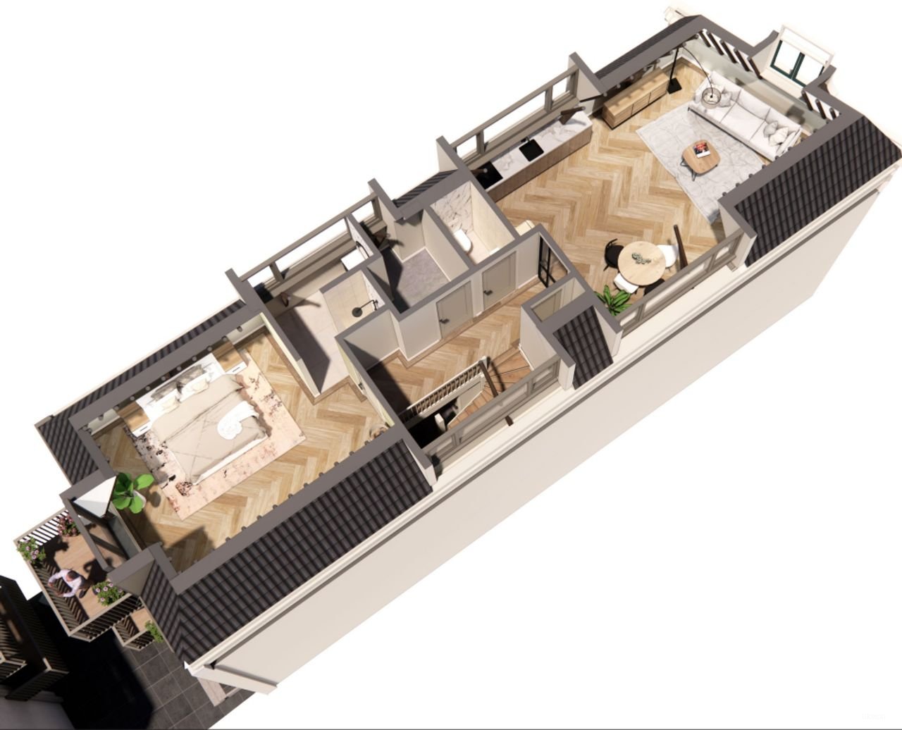 Gemeubileerd appartement (72 m²) in Hoorn - Afbeelding 3