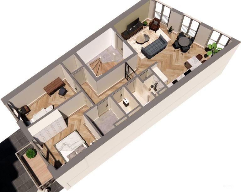 Luxe gemeubileerd appartement in hartje Hoorn - Afbeelding 4