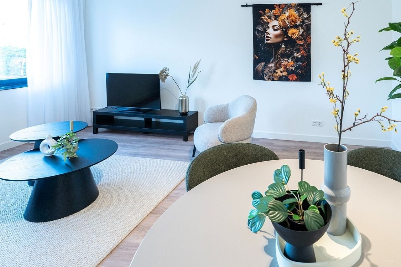 Gemeubileerd 3-kamer appartement op het Voltterrein - Afbeelding 2