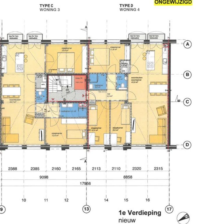 2-slaapkamerappartement met balkon - Afbeelding 18