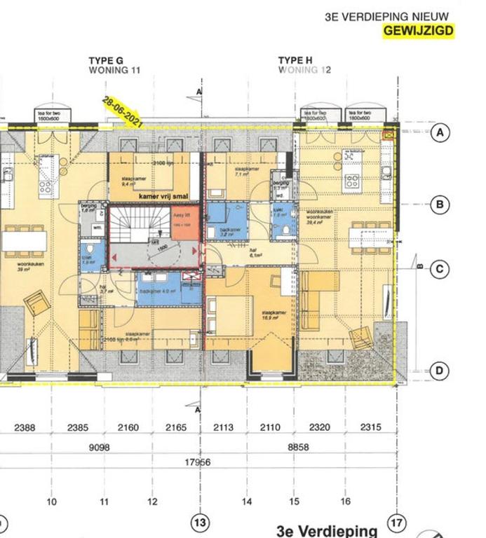 2-slaapkamerappartement met balkon - Afbeelding 20