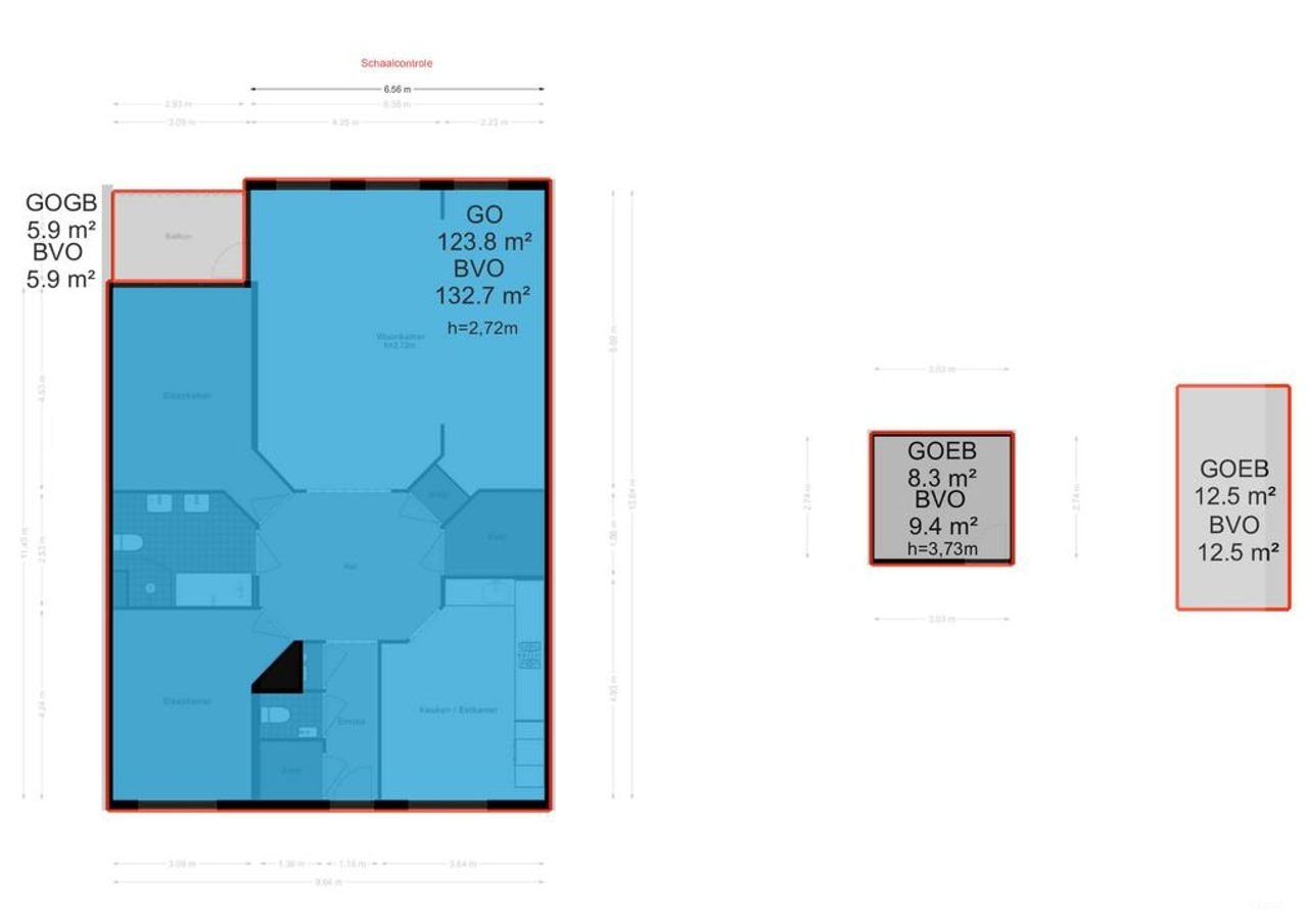 Licht hoekappartement (124m²) met terras op zuid - Afbeelding 28