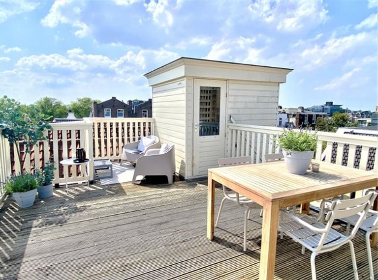 Lichte studio met dakterras bij de Amstel - Afbeelding 3