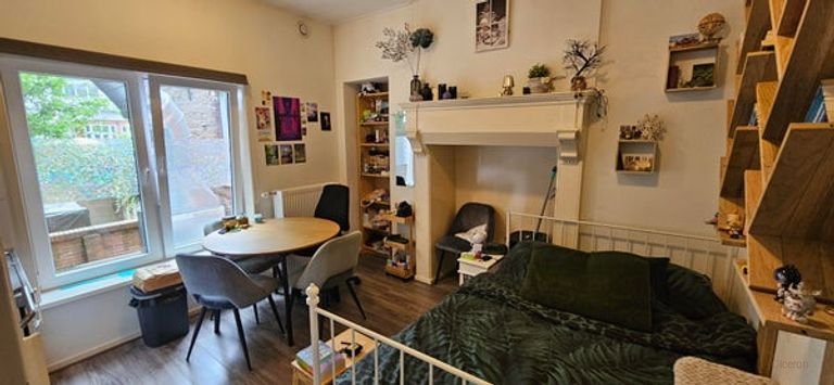 Lichte kamer met eigen keuken in Centrum - Afbeelding 1