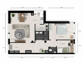 1-bedroom apartment with balcony in Roosendaal - Image 12