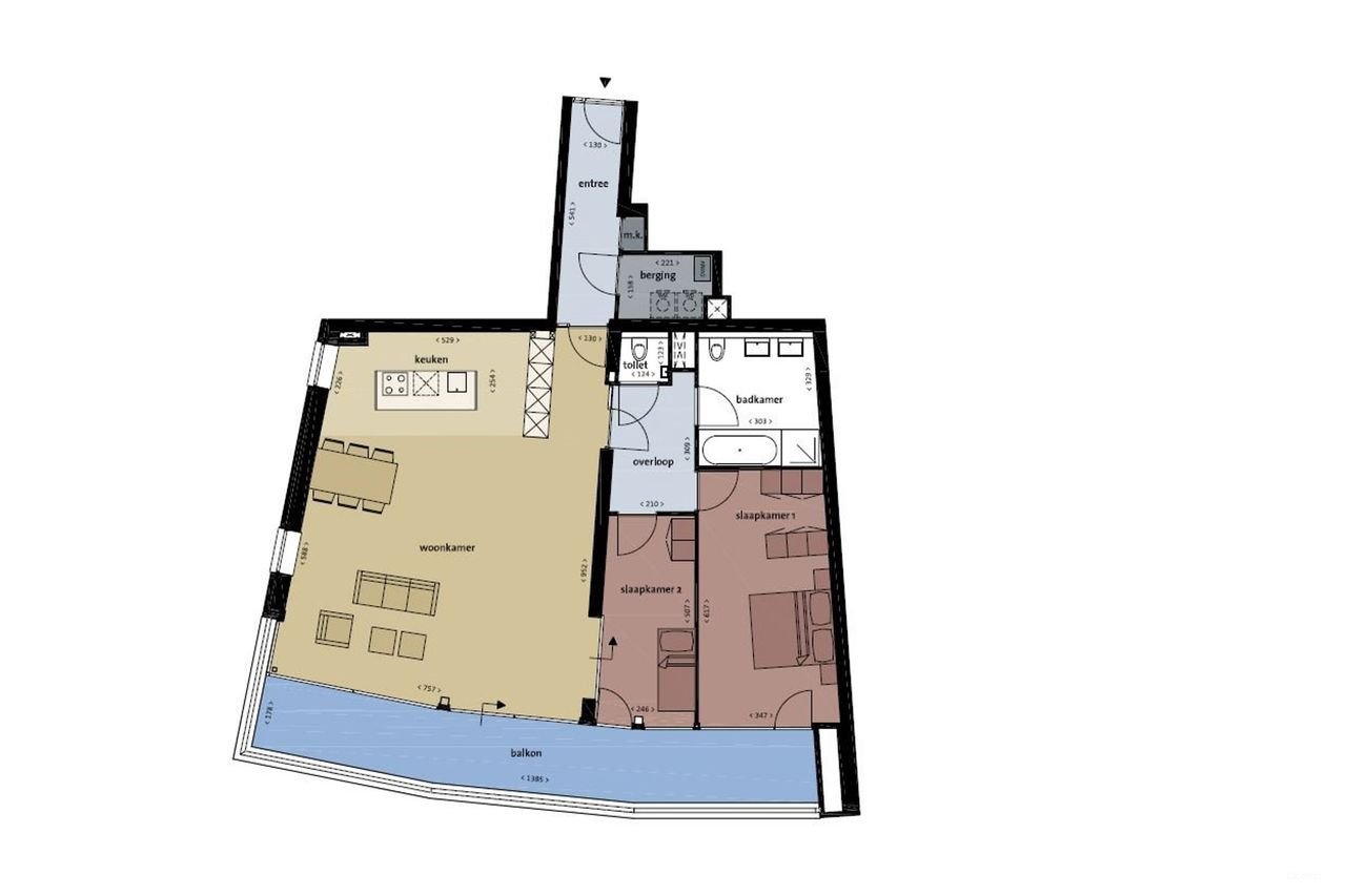 Royaal appartement met gym en sauna - Afbeelding 5