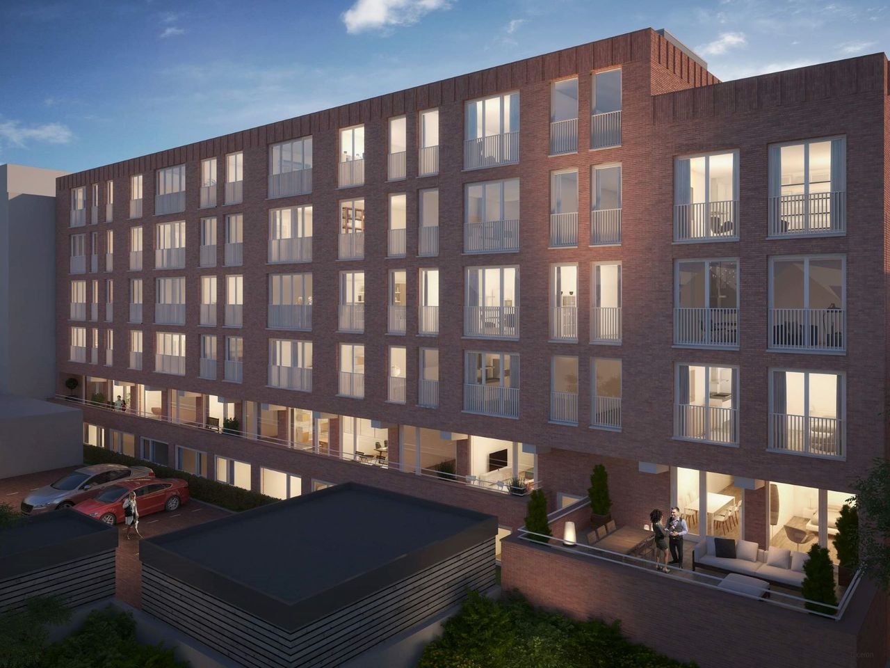 Moderne studio met parkeerplaats in Zeeheldenkwartier - Afbeelding 1