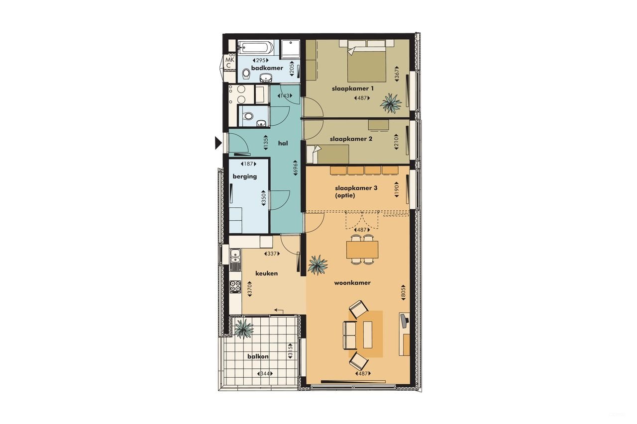 Royaal wonen in Toren van Siza: 120m² - Afbeelding 22